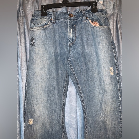 Plugg Distressed Vintage Y2K 34/30 Ripped - Picture 3 of 9